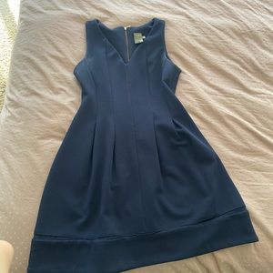 Lord and Taylor’s navy blue dress